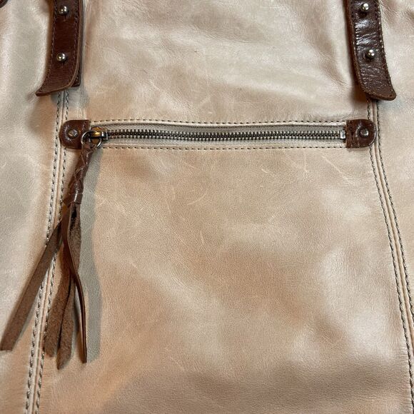 The Sak Ashland Leather Tote Messenger Bag (Shadow) - Picture 3 of 5